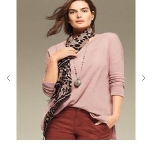 Cabi Pink Play Pullover sweater